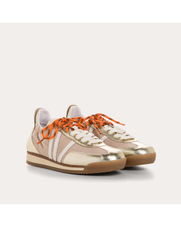 Baskets Enola Nylon & Métal - Look Ultra-Tendance | Reqins