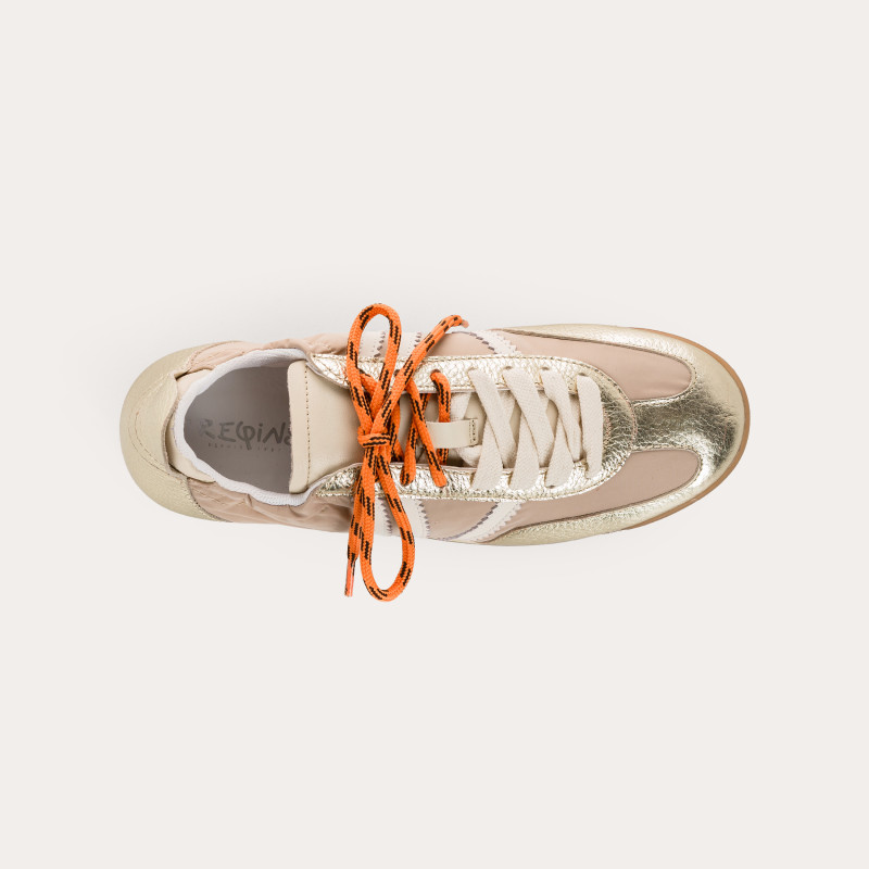 Enola Nylon & Metal Sneakers - Ultra-trend look