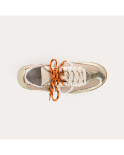 Enola Nylon & Metal Sneakers - Ultra-trend look