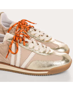 Baskets Enola Nylon & Métal - Look Ultra-Tendance | Reqins