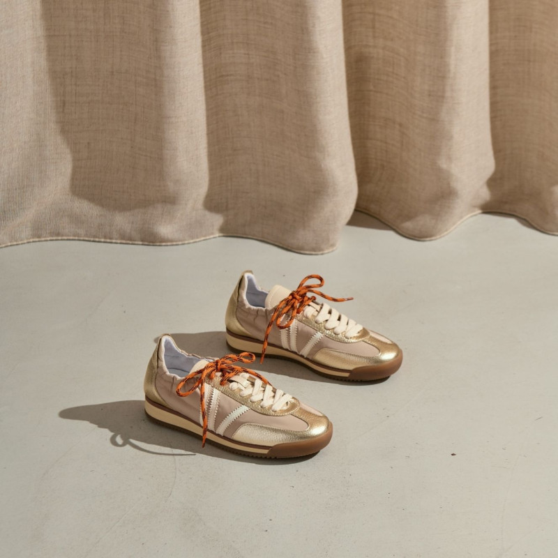 Enola Nylon & Metal Sneakers - Ultra-trend look