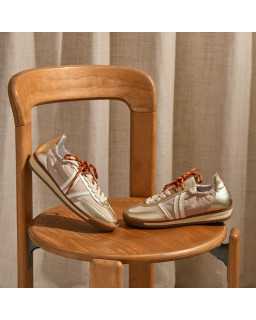 Enola Nylon & Metal Sneakers - Ultra-trend look