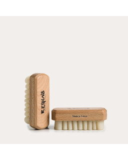 Brosse Détachante Reqins - Entretien Cuir Velours | Reqins