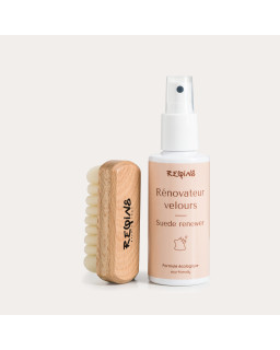 Brosse Détachante Reqins - Entretien Cuir Velours | Reqins