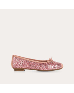 Harmony ballerinas with glitter and square tip