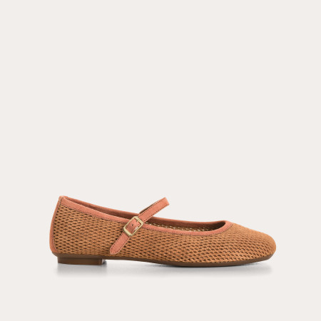 Honor perforated suede Mary Janes | Reqins