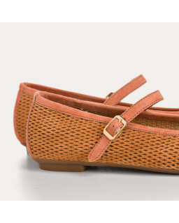 Honor Perforated Leather Mary Janes | Reqins