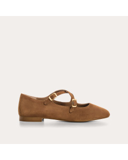 Mary Janes Collette in suede