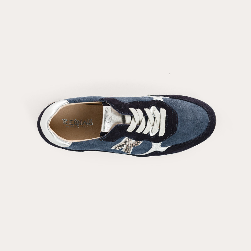 Mania sneakers made of suede and materials