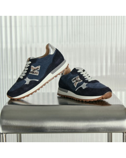 Mania sneakers made of suede and materials