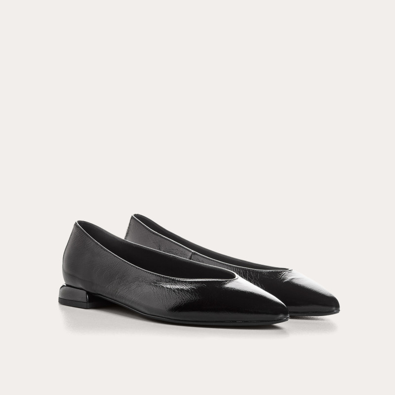 BALLERINES PATENT LEATHER NAPLAK VESTA