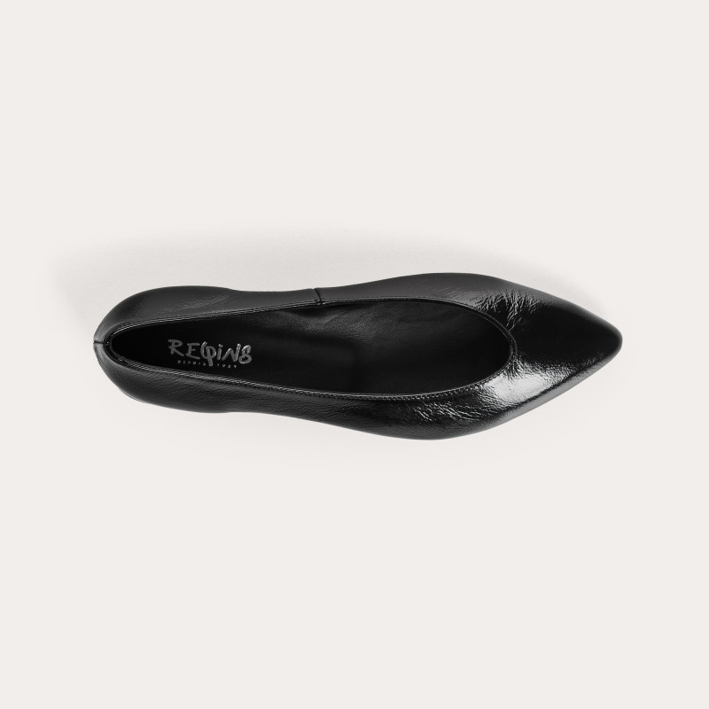 BALLERINES CUIR VERNIS NAPLAK VESTA