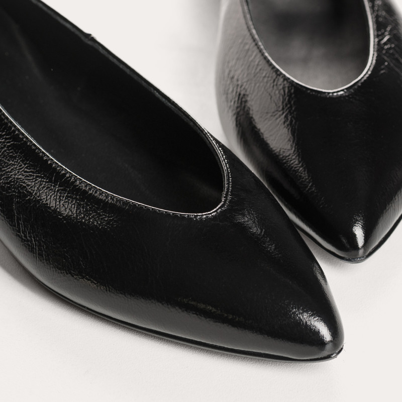 BALLERINES CUIR VERNIS NAPLAK VESTA