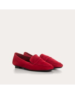 Mocassins Hema en cuir velours souple | Reqins