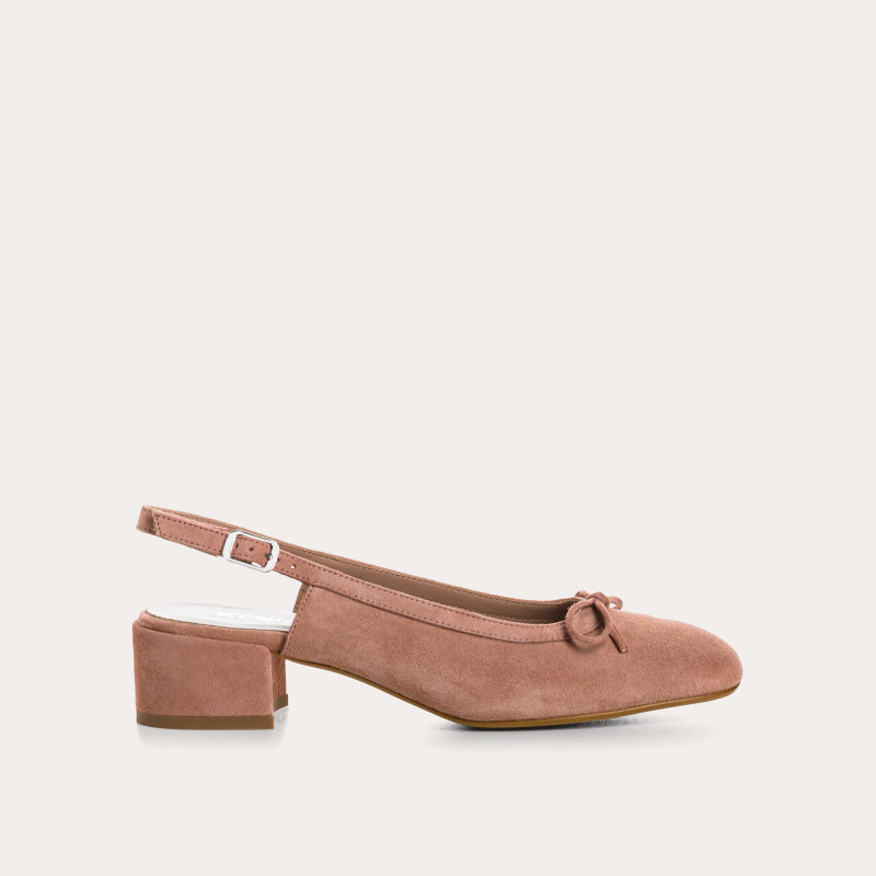 Ballerines Reese slingback velours | Reqins
