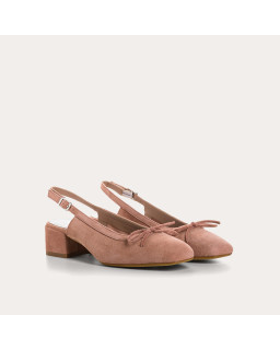 Ballerines Reese slingback velours | Reqins