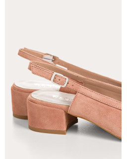 Ballerines Reese slingback velours | Reqins