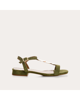 Capri Suede Sandals | Elegant Flat Design | Reqins