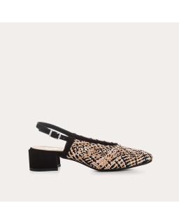 Slingbacks à talons Ravel en crochet ajouré | Reqins