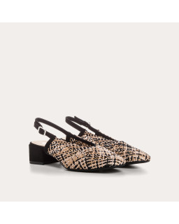 Slingbacks with heels Ravel in openwork hook | Reqins