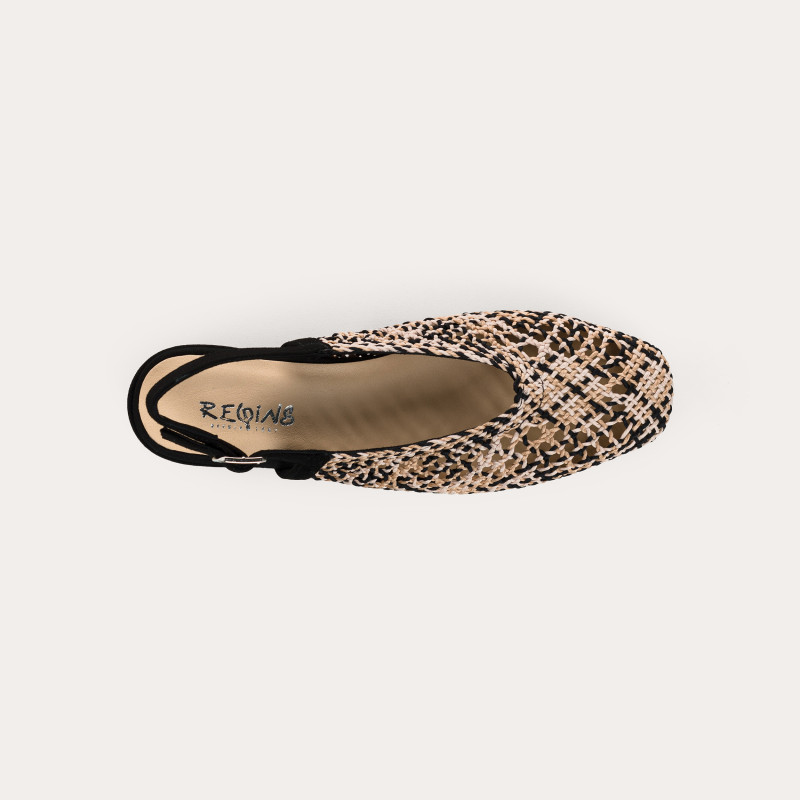 Slingbacks with heels Ravel in openwork hook | Reqins