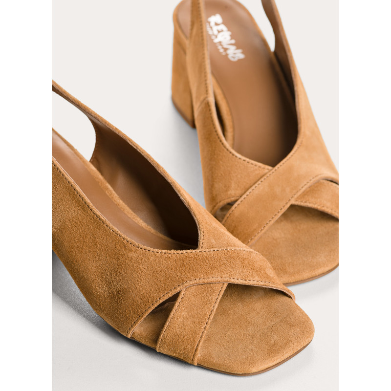 Orea Suede Sandals | Reqins