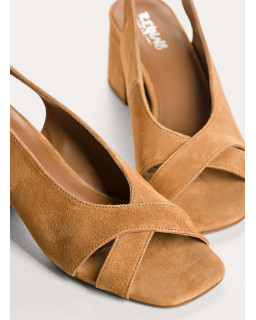 Orea Suede Sandals | Reqins