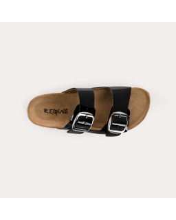 Mercure Varnish mules - Comfort and Brilliance - Reqins
