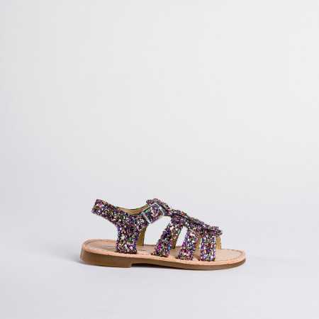 SANDALES JIL GLITTER