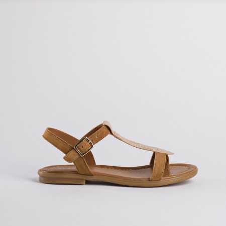 SANDALES TOUPIE TONG CUIR...