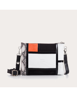 cezanne pouch mix skin python