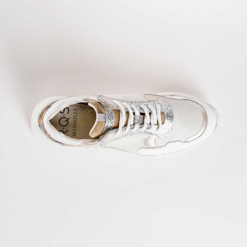 basket femme motif leopard