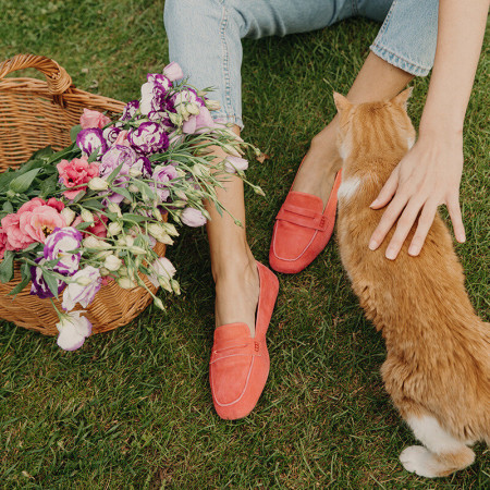 mocassin heyraud femme