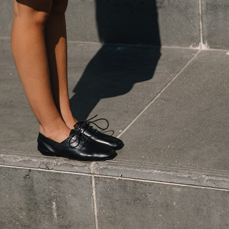 derbies cuir femme - reqins