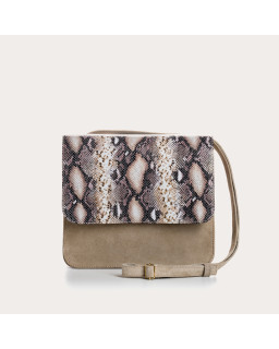 SAC CLEO CUIR VELOURS/PYTHON