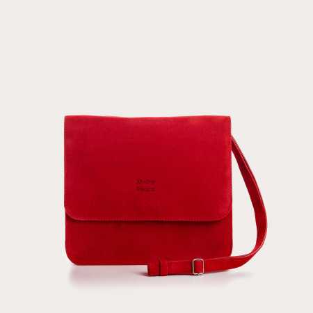 SAC CLEO CUIR VELOURS