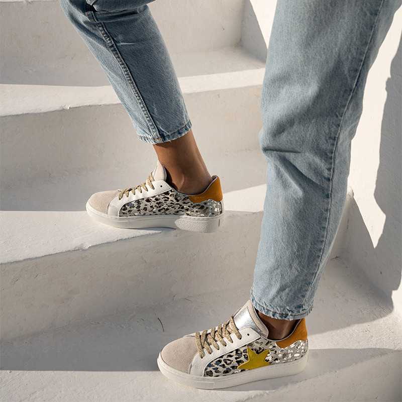 Basket Femme Bout Rond SUN STELLA Reqins