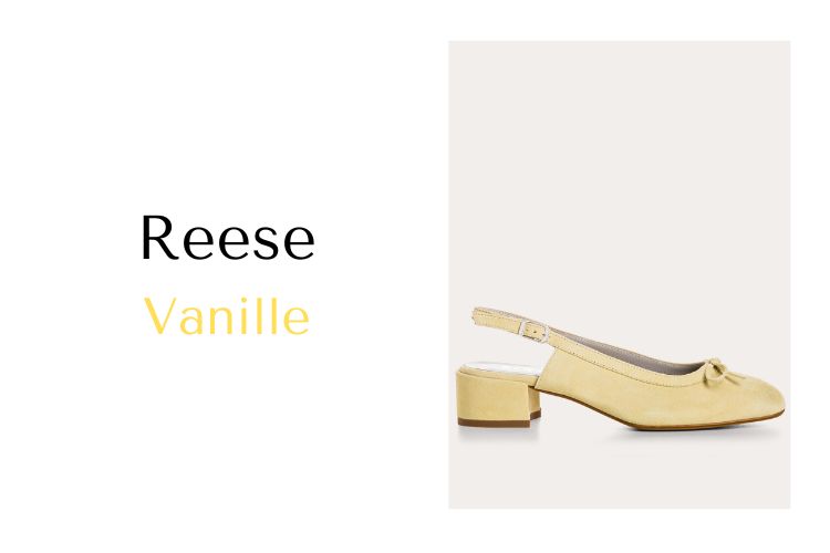 Slingback - Reese - Vanille